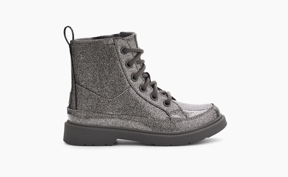 Ugg Boot Toddlers - Ugg Robley Glitter Grey - 468WETULQ